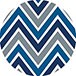 chevron baby blue