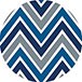 chevron baby blue